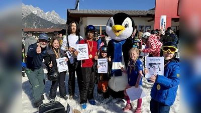 Winterspaß mit Bobo. (Foto: Weber)