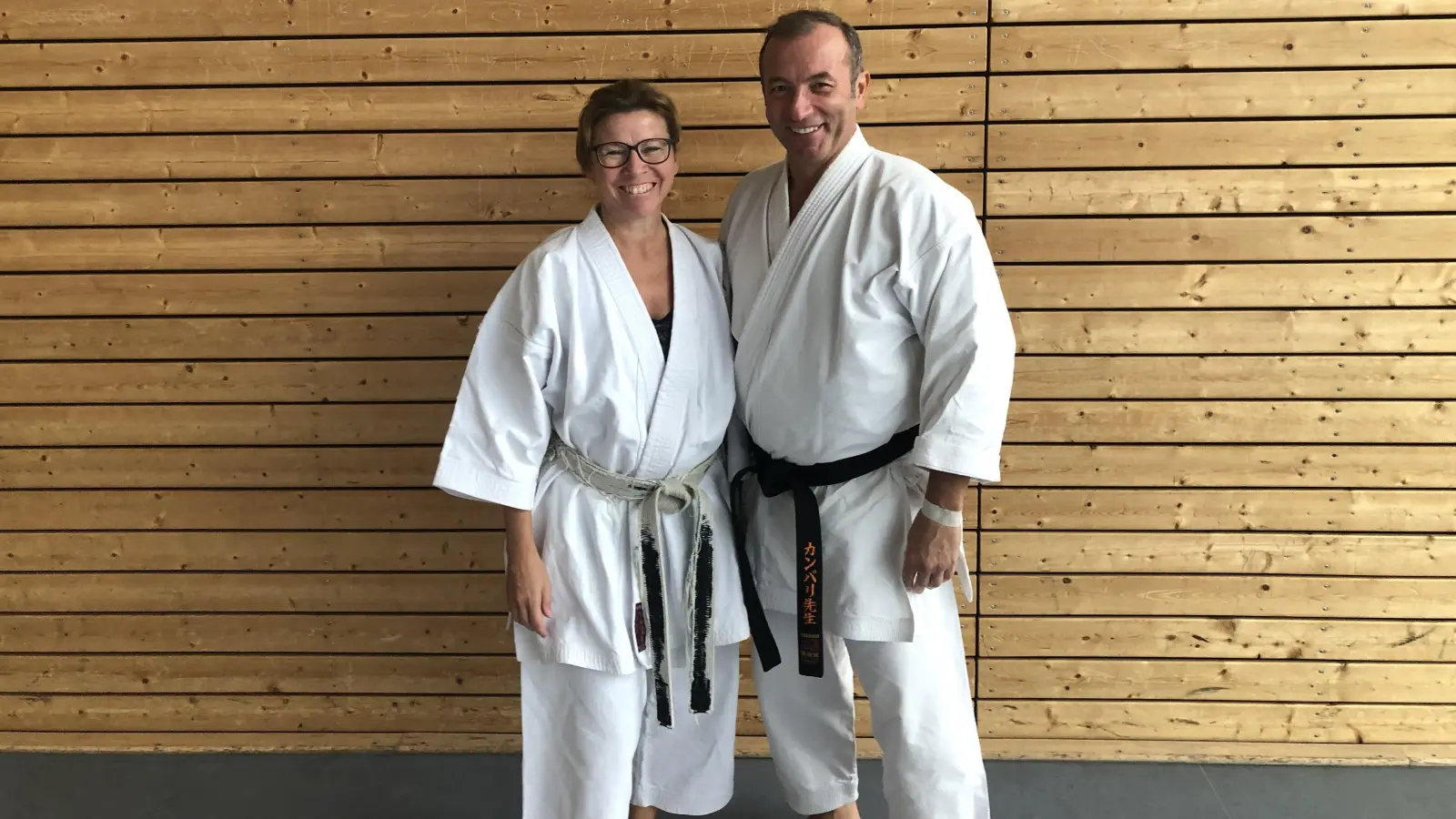 Anja Kaufmann (5. Dan) vom 1. Budo-Verein Herrsching e.V. hat jede Menge von Sensei Silivio Campari (7. Dan) gelernt.  (Foto: 1. Budo-Verein Herrsching)