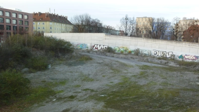 Das MK2-Gelände wird jetzt als Gemeinschaftsgarten zwischengenutzt. (Foto: Beatrix Köber)