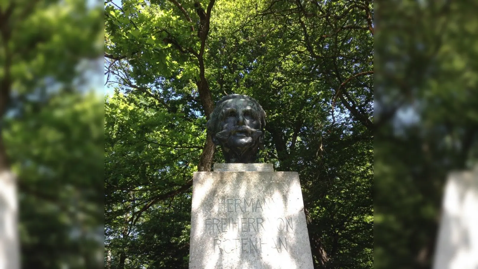 Der Urvater des Stadtradelns Freiherr von Rotenhan. (Foto: Eisinger)