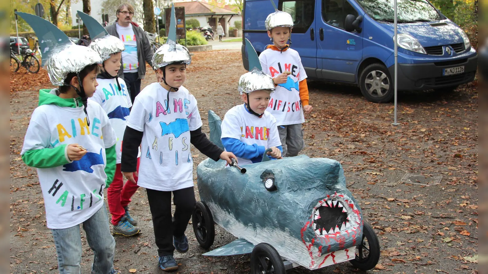 In den Herbstferien werden wieder Seifenkisten gebaut, mit denen die Kinder dann beim Seifenkisten-Cup an den Start gehen können. (Foto: KJR)