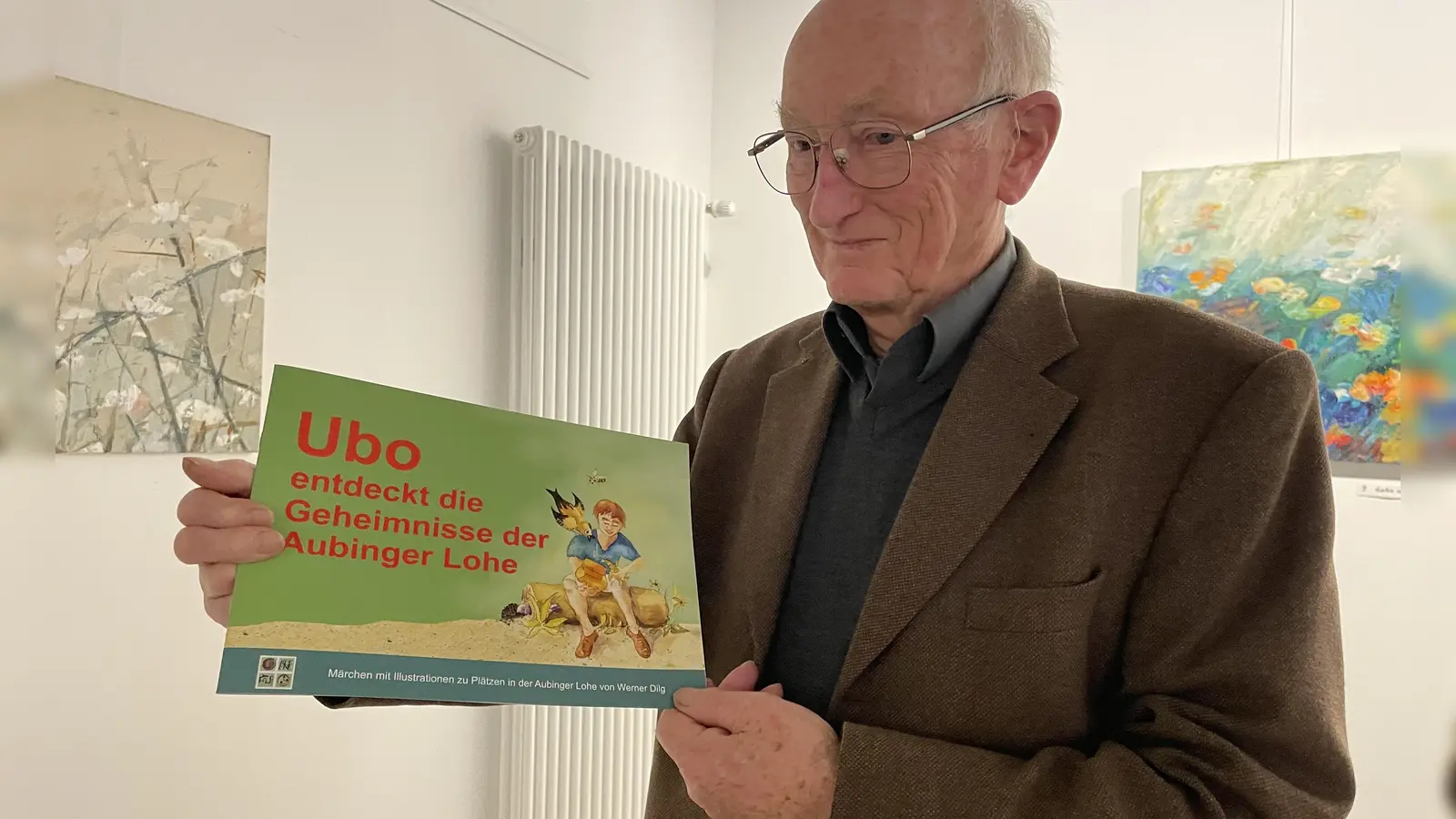 Werner Dilg hat den dritten Band seiner Ubo-Reihe herausgegeben. Text und Illustrationen stammen von ihm. (Foto: pst)