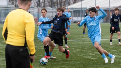 Winterpause beendet: U19-Junioren des TSV 1860 München.  (Foto: Anne Wild)