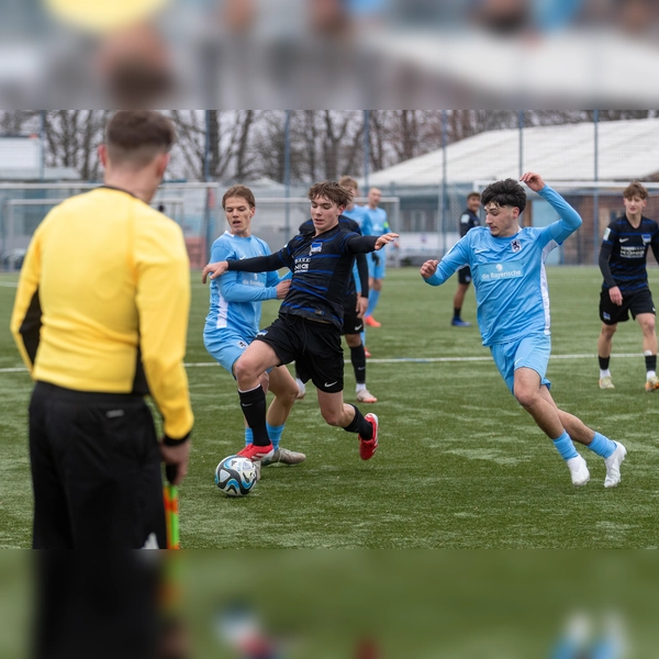 Winterpause beendet: U19-Junioren des TSV 1860 München.  (Foto: Anne Wild)