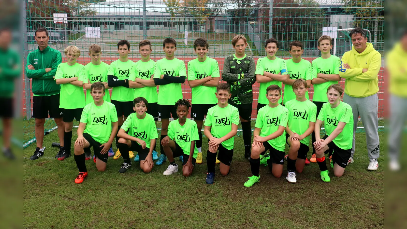 Als Vizemeister schaffte die U14 des FC Fasanerie-Nord sportlich den Aufstieg, verzichtete aber. (Foto: Helmut Weltmaier)