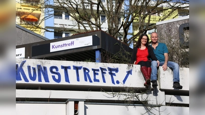 Frank und Ingrid Müller vom Kunstrefugium brachten viele Kunstprojekte im Quiddezentrum auf den Weg. (Foto: oh)