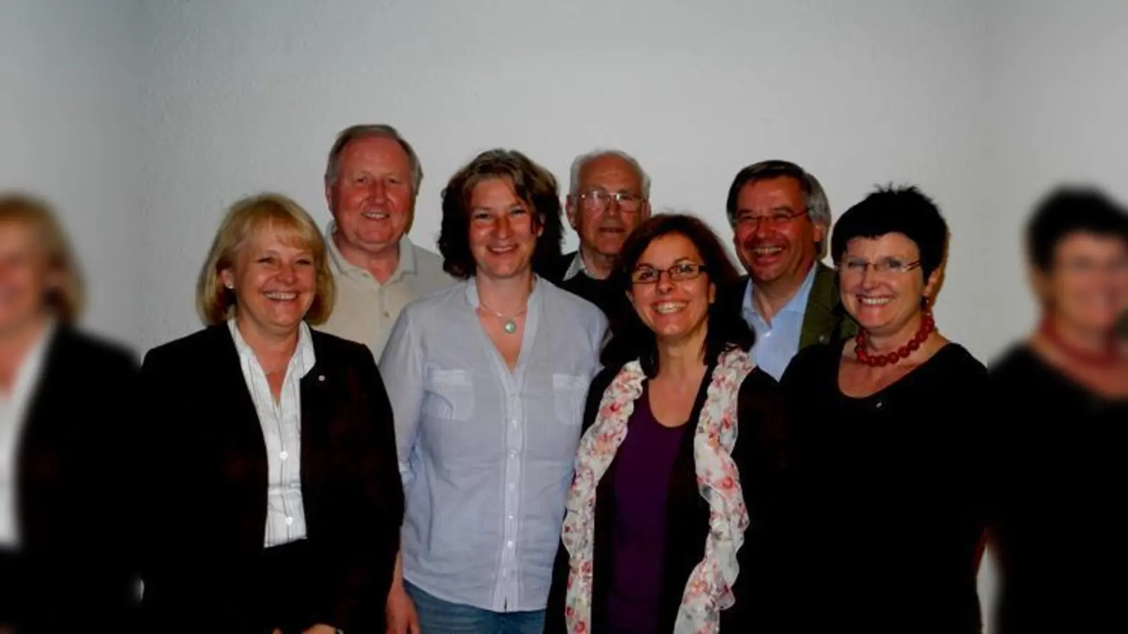 Der neue Vorstand (v. l.): Ingrid Simet, Lothar Lehman, Christine Weirauch, Alois Spielberger, Anouchka Andres, Max Wagmann, Anita Reiprich.  	 (Foto: VA)