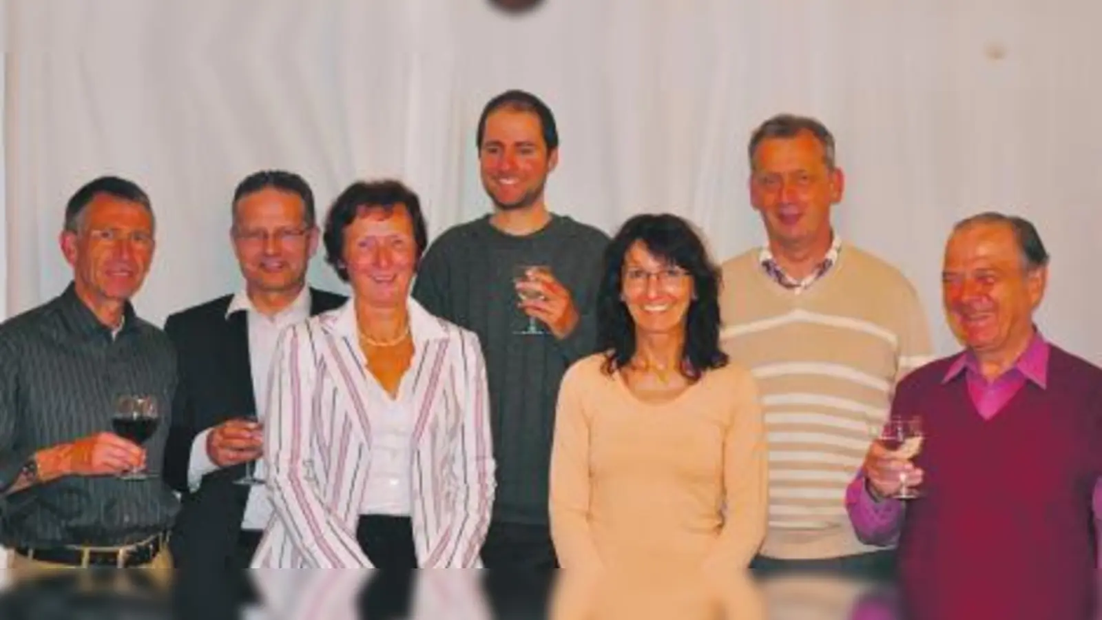 (V.l.) Emmerich Huber, Thomas Allner-Kiehling, Christine Lamkewitz, Nikolaus Hönning, Fabiola Reges-Huber (neues BA-Mitglied ab Juni), Falk Lamkewitz und Hans Aigner. (Foto: pi)