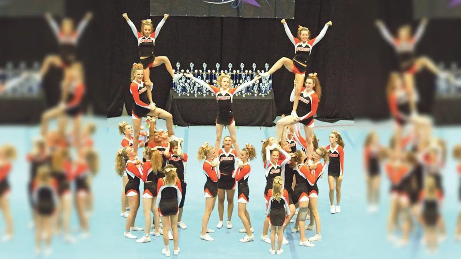 Einer der erfolgreichsten Vereine bei den Masters:  Cheerleader Base Feldkirchen.	 (Foto: Verein)