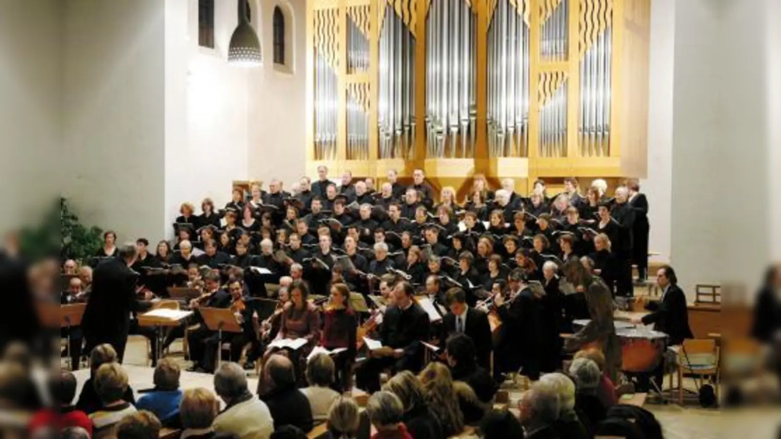 Der Chor der Himmelfahrtskirche Sendling.