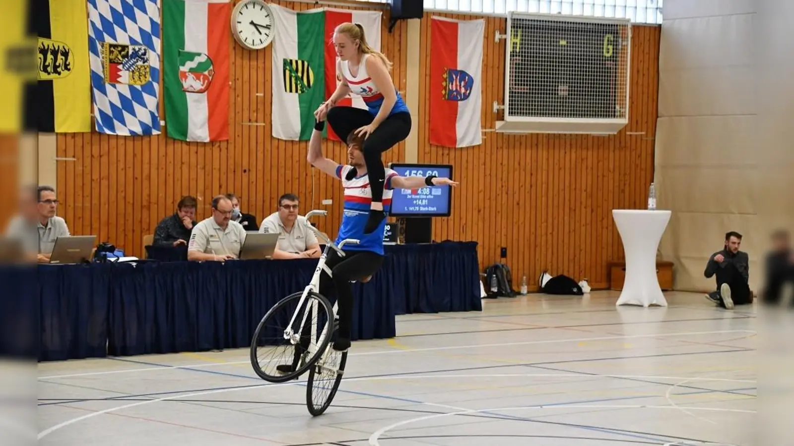 Sabine Tausch und Robert Schmidt trennte nur ein Punkt vom 4. Platz. (Foto: Christian Tausch)