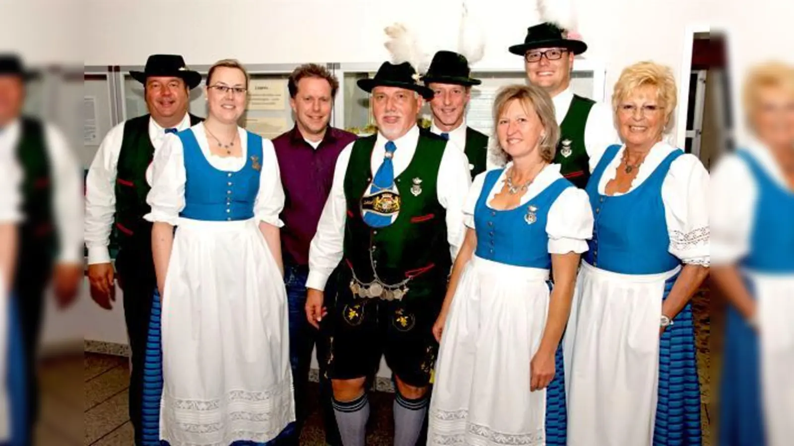 Wolfgang Schönigen, Michaela Reitinger, Michael Gerstel, Dietmar Stilcke, Peter Lallinger, Susanne Gombra, Thomas Schweißgut, Babsi Stilcke.   (Foto: VA)