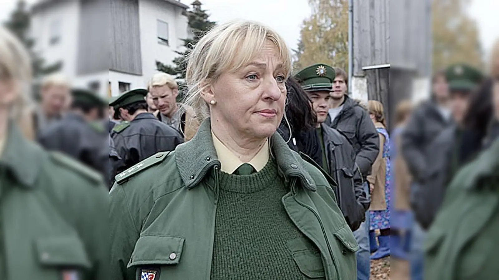 Johanna Bittenbinder spielt in »Sau Nummer vier« eine rustikale Dorfpolizistin.  (Foto: VA)