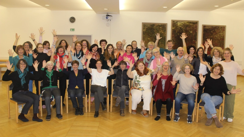 Warum nicht mal in einem Chor mitsingen? Die Andreas Gospel Singers freuen sich auf neue Sängerinnen und Sänger. (Foto: Andreas Gospel Singers)