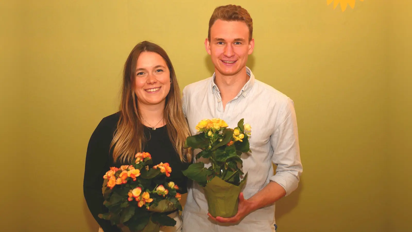 Florian Siekmann und Susanne Mesan. (Foto: Grüne)