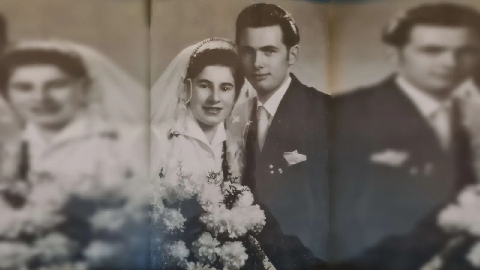 Paul und Elfriede Boeshenz an ihrem Hochzeitstag am 29. Januar 1955. (Foto: Boeshenz )