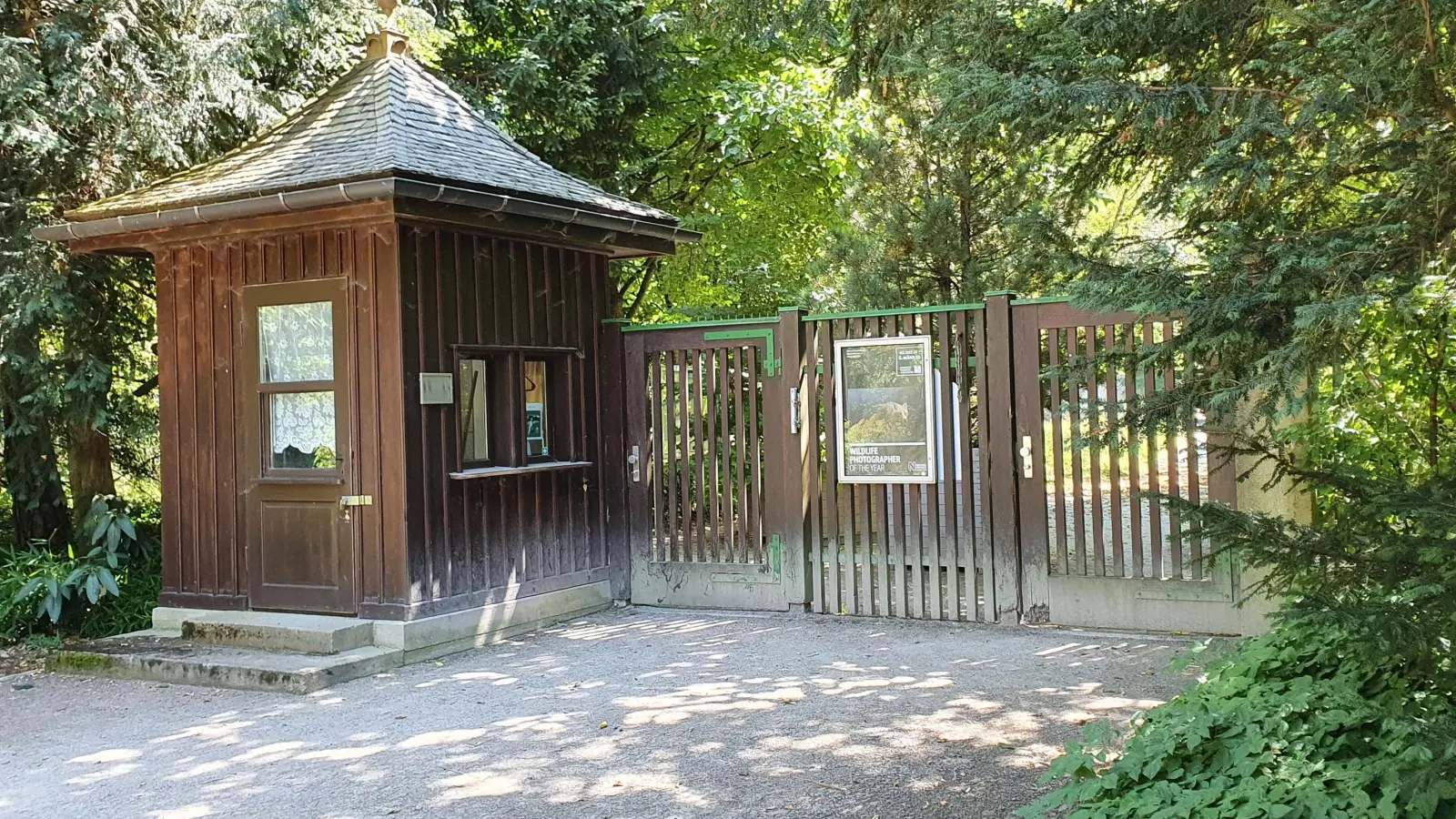 Die Südpforte zum Botanischen Garten ist derzeit geschlossen. (Foto: Botanischer Garten/ Nowadnick)