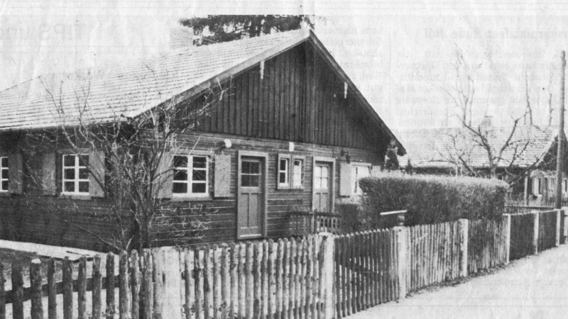 Die Kinderreichensiedlung in der Waldgartenstraße entstand in den 1930er Jahren. (Foto: Geschichtsverein Hadern e.V.)