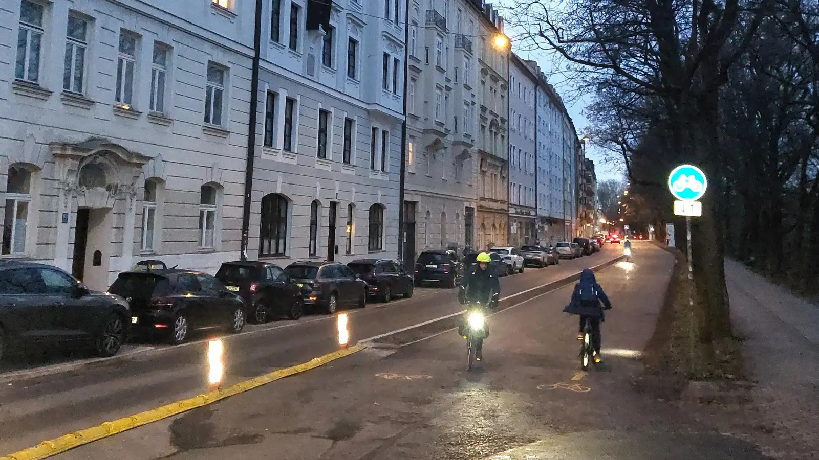 In der Zeppelinstraße verläuft zwischen Ludwigsbrücke und Kreuzplätzchen jetzt ein 400 Meter langer, durchgängiger Radweg mit 4,5 Metern Breite. (Foto: bas)