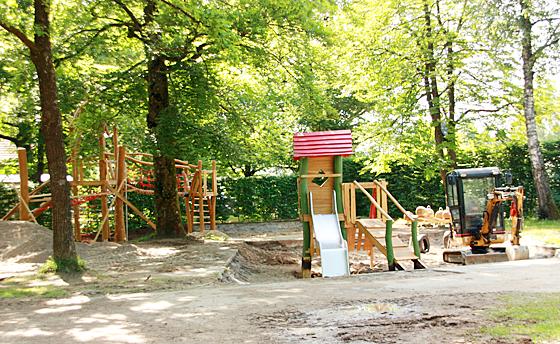 Ab 27. Juli darf auf dem Spielplatz in der Friedensstraße endlich wieder gespielt werden.	Foto: VA