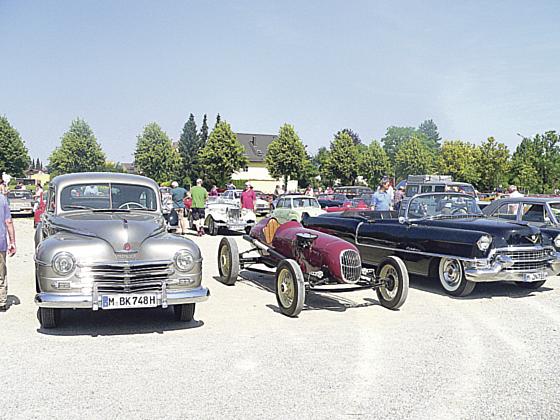 10 Jahre Festringstadl und das 1. Truderinger Oldtimer-Treffen.	Foto: M.S.B.