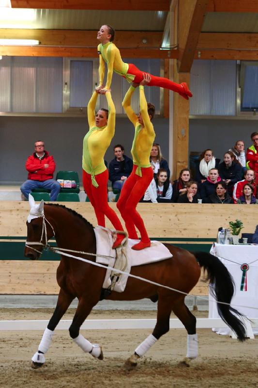 Die Vaterstettener Voltigierer waren siegreich auf dem 2. CVI in Ebreichsdorf/Österreich. Foto: VoltigerVerein Ingelsberg e.V.