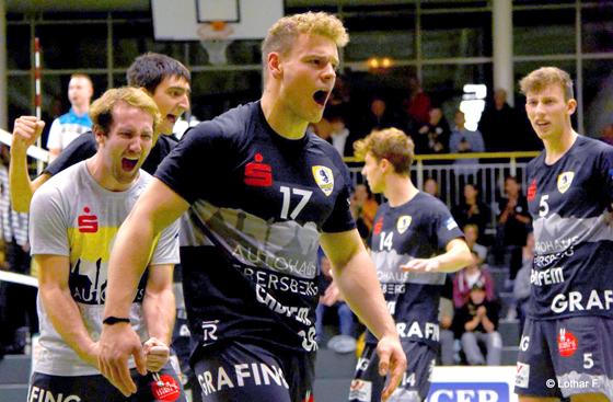 Nach einer starken Saison kehren die Volleyballer des TSV Grafing in die 2. Bundesliga Süd zurück. Foto: Verein