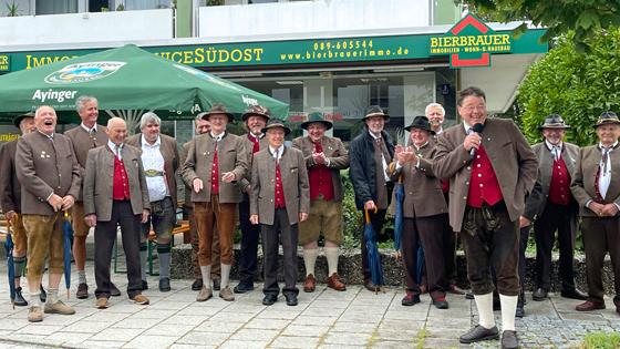 Nicht fehlen darf beim Ottostraßenfest ein Auftritt des Ottobrunner Sängerkreises. Foto: hw