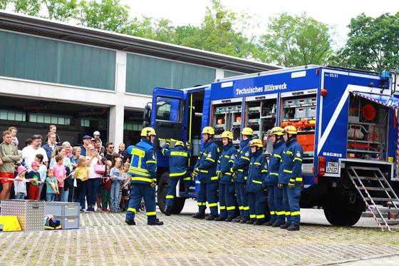 Das THW München-Ost hatte ein buntes Programm für seine Besucher vorbereitet. Foto: THW München-Ost