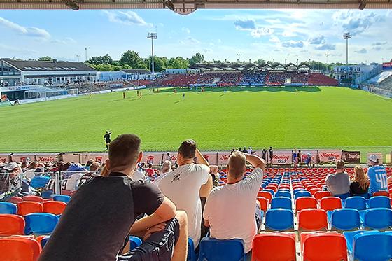 Testphase: Turnier im Sportpark Unterhaching. Foto: M. Forster