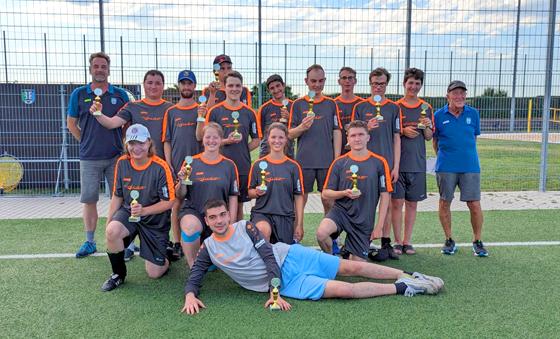 Fünf Spiele, fünf Siege und das ohne Gegentor: DasÜ16-Inklusionsteam des TSV Hohenbrunn. Foto: TSV Hohenbrunn