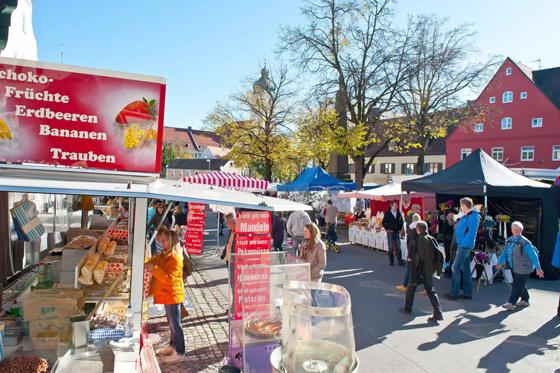 Der beliebte Martinimarkt fällt in diesem Jahr leider aus. Foto: Christian Endt, Rathaus Ebersberg