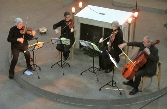 Zu einem kleinen Kammermusikkonzert wird am 17. Dezember in Neuperlach eingeladen. Foto: U. Billig