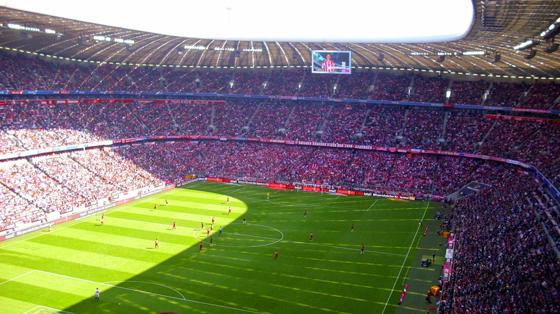 Sechs EM-Spiele werden in der Fußball Arena München ausgetragen. Archivbild: std