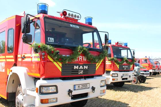 Wie viele Freiwillige Feuerwehren feiern auch die Haarer Feuerwehrler ihr 150. Gründungsjubiläum. Archivbild: bb