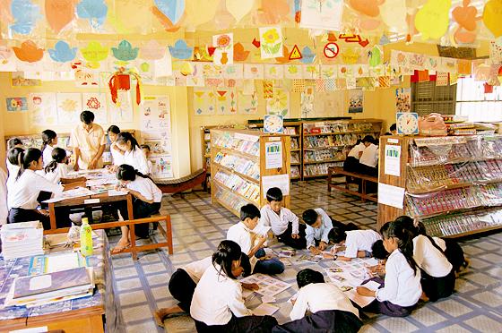 Room to Read ermöglicht Kindern in Kambodscha Chancen auf Bildung.   Foto: Room to Read